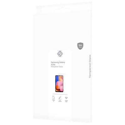 Cazy Tempered Glass Screen Protector geschikt voor Samsung Galaxy A20s - Transparant