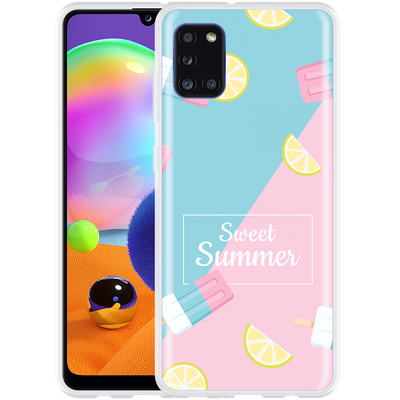 Cazy Hoesje geschikt voor Samsung Galaxy A31 - Sweet Summer