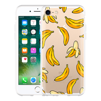 Cazy Hoesje geschikt voor iPhone 7 - Banana
