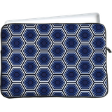 Tablet Sleeve geschikt voor Samsung Galaxy Tab A8 - Blauwe Hexagons