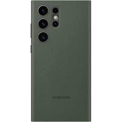 Samsung Galaxy S23 Ultra Hoesje - Originele Samsung Smart View Wallet Case - Khaki