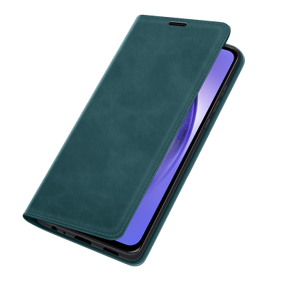 Cazy Wallet Magnetic Hoesje geschikt voor Samsung Galaxy A54 - Groen