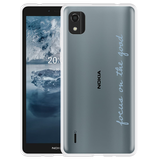 Hoesje geschikt voor Nokia C2 2nd Edition - Focus On The Good