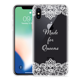 Hoesje geschikt voor iPhone X - Made for queens