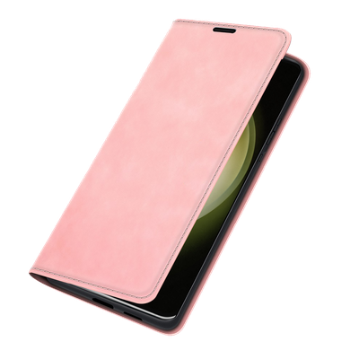 Cazy Wallet Magnetic Hoesje geschikt voor Samsung Galaxy S23 - Roze