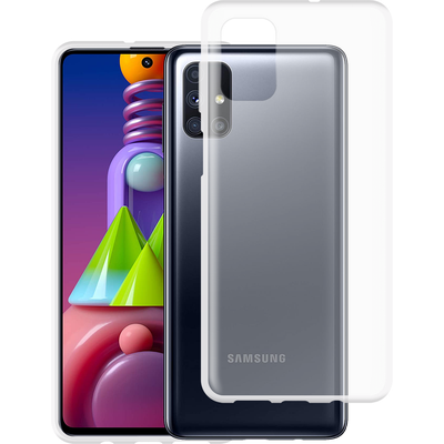 Cazy Soft TPU Hoesje geschikt voor Samsung Galaxy M51 - Transparant