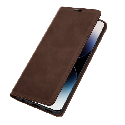 Cazy Wallet Magnetic Hoesje geschikt voor iPhone 14 Pro Max - Bruin