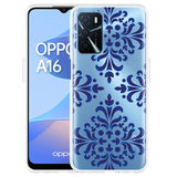 Hoesje geschikt voor Oppo A16/A16s - Delfts Blauw