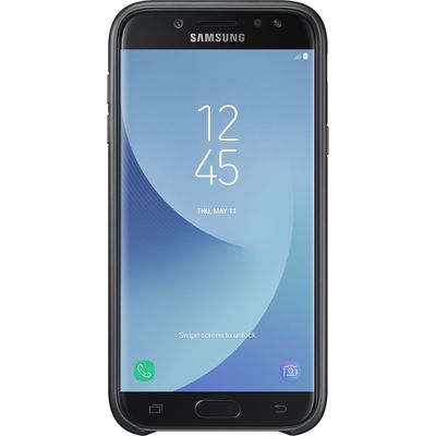 Samsung Galaxy J7 (2017) Dual Layer Cover Zwart