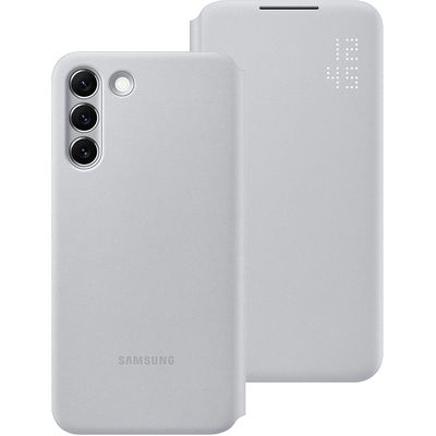 Samsung Galaxy S22+ Hoesje - Originele Samsung Led View Cover - Grijs