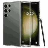 Samsung Galaxy S23 Ultra Hoesje - Spigen Liquid Crystal Case - Transparant