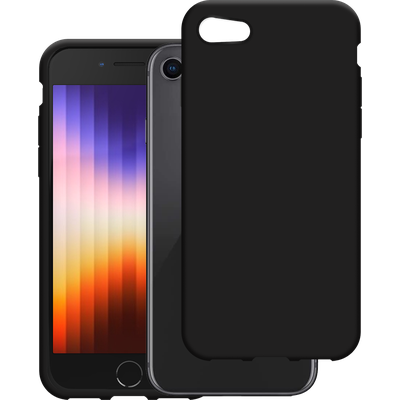 Cazy Soft TPU Hoesje geschikt voor iPhone 7/8 - Zwart