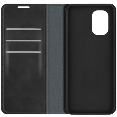 Cazy Wallet Magnetic Hoesje geschikt voor Nokia G60 - Zwart