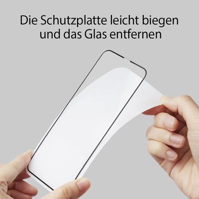 Spigen Full Cover Glass Protector geschikt voor Apple iPhone 11 Pro / iPhone X/XS Zwart