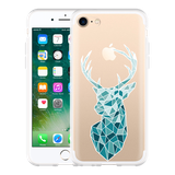 Hoesje geschikt voor iPhone 7 - Art Deco Deer