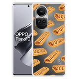 Hoesje geschikt voor Oppo Reno10 Pro 5G Frikandelbroodjes