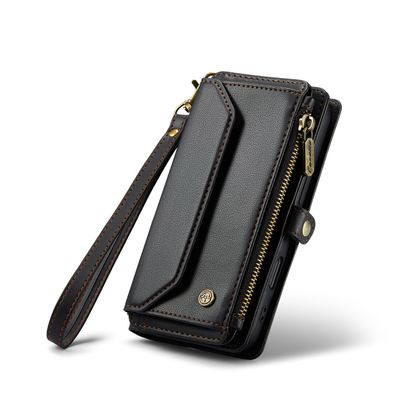 Caseme Case iPhone 16 Plus - Crossbody Wallet Case - Black