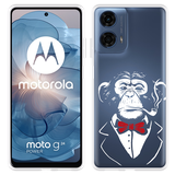 Hoesje geschikt voor Motorola Moto G04/G04s/G24/G24 Power Smoking Chimp