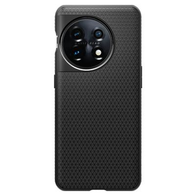 OnePlus 11 5G Hoesje - Spigen Liquid Air Case - Zwart