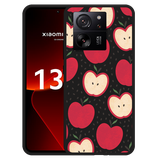 Hoesje Zwart geschikt voor Xiaomi 13T/13T Pro Appels