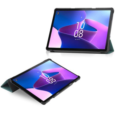 Cazy Hoes geschikt voor Lenovo Tab M10 Gen 3 - TriFold Tablet Smart Cover - Groen