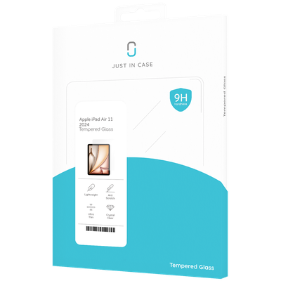 Just in Case iPad Air 11 2024 (6th Gen) - Screenprotector Tempered Glass