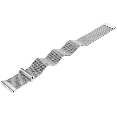 Cazy Garmin Fenix 6X / 6X Pro Milanees armband - Zilver