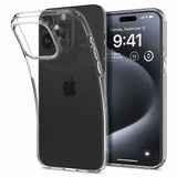 Spigen Hoesje geschikt voor iPhone 15 Pro - Liquid Crystal - Transparant