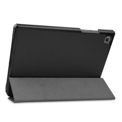 Cazy TriFold Hoes met Auto Slaap/Wake geschikt voor Samsung Galaxy Tab A7 2020 - Zwart