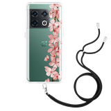 Hoesje met Koord geschikt voor OnePlus 10 Pro - Flower Branch