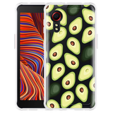Hoesje geschikt voor Samsung Galaxy Xcover 5 - Avocado's
