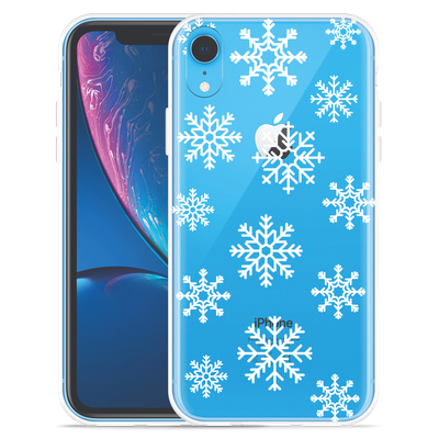 Cazy Hoesje geschikt voor iPhone Xr - Snow