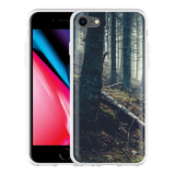 Hoesje geschikt voor iPhone 8 - Dark Forest