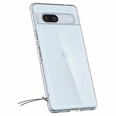 Google Pixel 7a Hoesje - Spigen Ultra Hybrid Case - Transparant