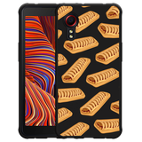 Hoesje Zwart geschikt voor Samsung Galaxy Xcover 5 - Frikandelbroodjes