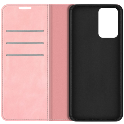 Cazy Wallet Magnetic Hoesje geschikt voor Samsung Galaxy A53 - Roze
