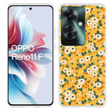 Hoesje geschikt voor Oppo Reno11 F Vintage Bloemenprint