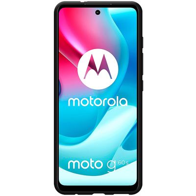 Cazy TPU Hoesje met Koord geschikt voor Motorola Moto G60s - Zwart