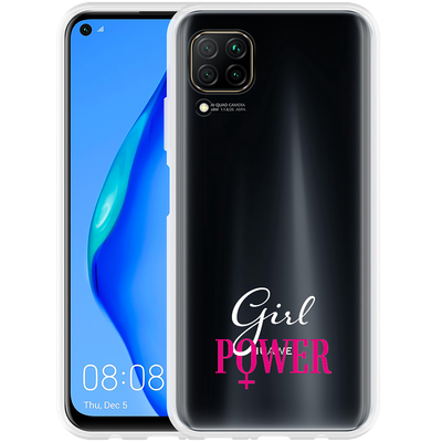 Cazy Hoesje geschikt voor Huawei P40 Lite - Girl Power