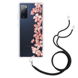 Hoesje met Koord geschikt voor Samsung Galaxy S20 FE - Flower Branch