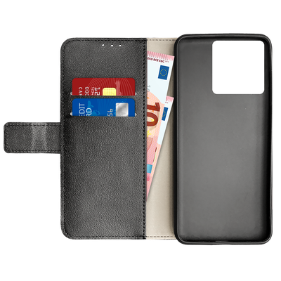 Cazy Wallet Classic Hoesje geschikt voor Xiaomi Poco X6 - Zwart