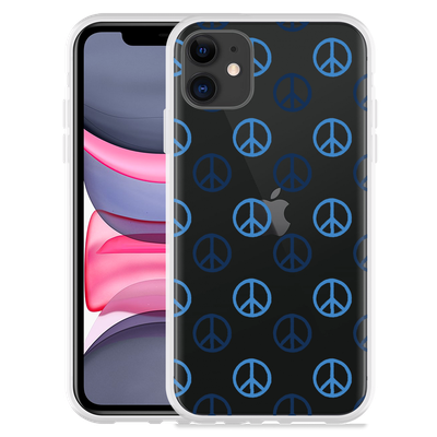 Cazy Hoesje geschikt voor iPhone 11 - Peace