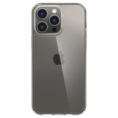 Hoesje geschikt voor iPhone 14 Pro Max Spigen Air Skin Hybrid Case - Transparant