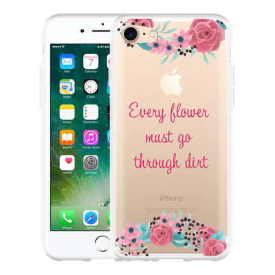 Cazy Hoesje geschikt voor iPhone 7 - Every Flower