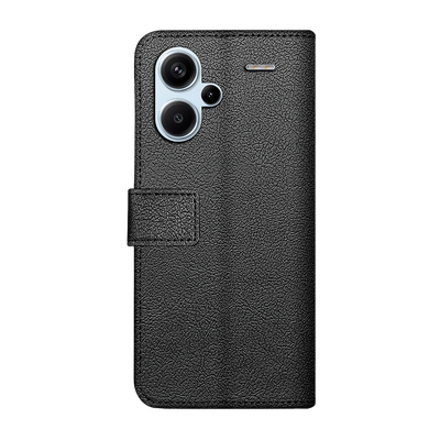Just in Case Xiaomi Redmi Note 13 Pro+ 5G Classic Wallet Case - Black