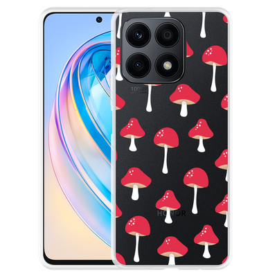 Cazy Hoesje geschikt voor Honor X8a Paddenstoelen