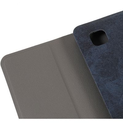 Cazy Hoes met Toetsenbord geschikt voor Samsung Galaxy Tab A9+ - Qwerty indeling - Vintage Blauw