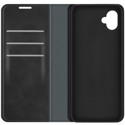 Cazy Wallet Magnetic Hoesje geschikt voor Samsung Galaxy A04 - Zwart