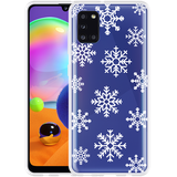 Hoesje geschikt voor Samsung Galaxy A31 - Snow