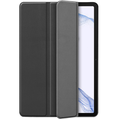 Cazy Hoes geschikt voor Samsung Galaxy Tab S8+ - TriFold Tablet Smart Cover - Zwart